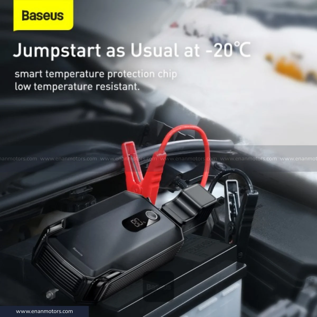 Baseus Super Energy Max Car Jump Starter - Enan Motors Baseus Super Energy Max Car Jump Starter - Image 7