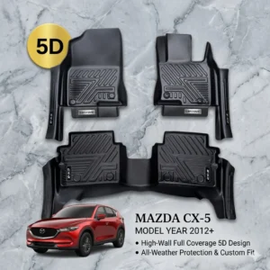 Custom Fit 3D TPE All-Weather Floor Mats for Mazda CX-5